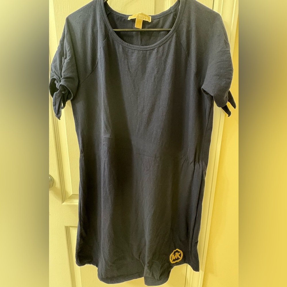 Michael Kors Dark Blue bathing suit cover up size L